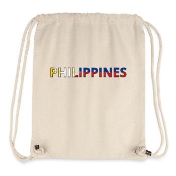 Flag of the Philippines - Stanley/Stella Recycled Gym Bag - natural - Front