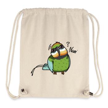rainbow bee eater Nani - Stanley/Stella Recycled Gym Bag - natural - Front