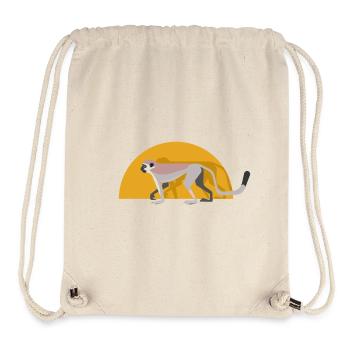 Vervet monkey - Stanley/Stella Recycled Gym Bag - natural - Front