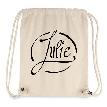 Julie - Stanley/Stella recycelter Gym Bag - Naturweiß - Vorne