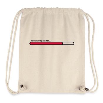 pilot - Stanley/Stella recycelter Gym Bag - Naturweiß - Vorne