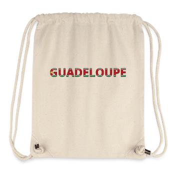 Flag of Guadeloupe - Stanley/Stella Recycled Gym Bag - natural - Front