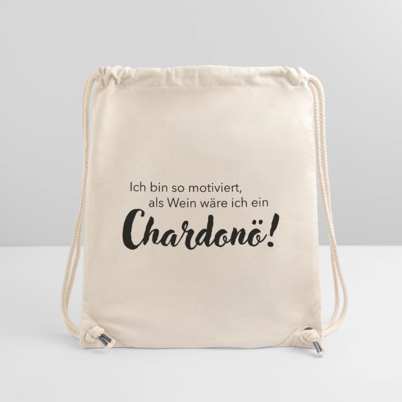 Ich bin ein Chardonö Stanley/Stella recycelter Gym Bag