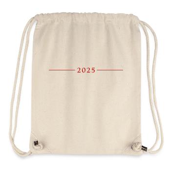 Année 2025 - Sac à cordon recyclé Stanley/Stella - blanc naturel - Devant