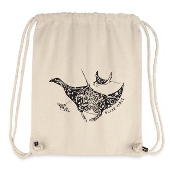 Ray - Desire for the sea, gift, vacation, diving - Stanley/Stella Recycled Gym Bag - natural - Front