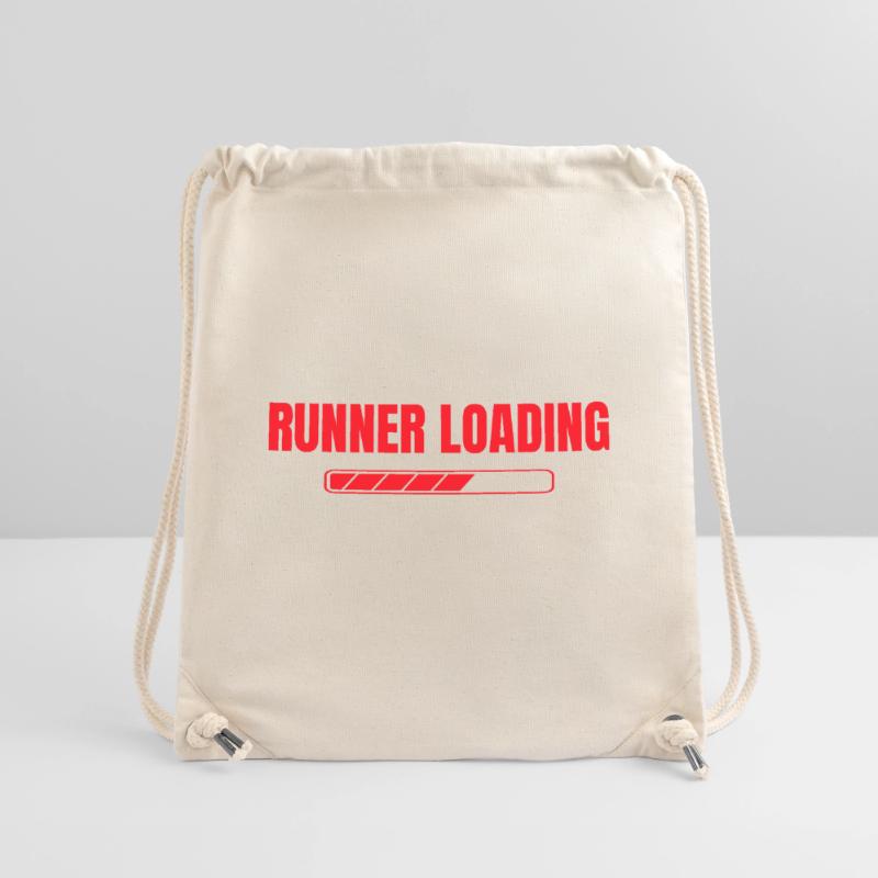 Running Loading Marathon Runner Gift Stanley/Stella recycelter Gym Bag