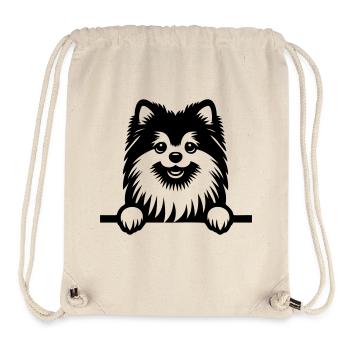 Pomeranian - Stanley/Stella Recycled Gym Bag - natural - Front