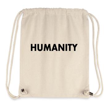 Humanity - Stanley/Stella recycelter Gym Bag - Naturweiß - Vorne