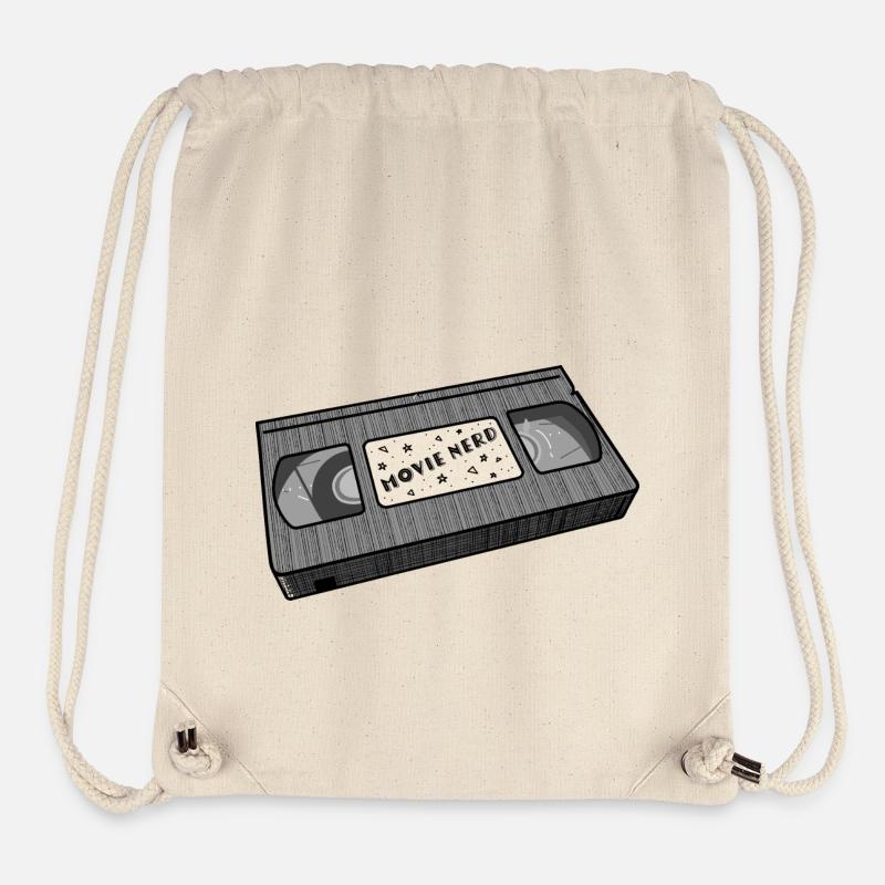 Movie Nerd - Stanley/Stella recycelter Gym Bag - Naturweiß