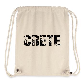 Crete Griechenland Insel Kreta - Stanley/Stella recycelter Gym Bag - Naturweiß - Vorne