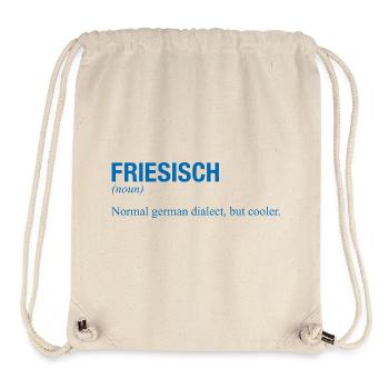FRISON - Sac à cordon recyclé Stanley/Stella - blanc naturel - Devant