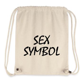 Sex symbol - Sac à cordon recyclé Stanley/Stella - blanc naturel - Devant