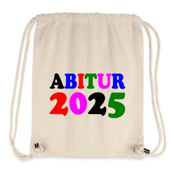 Abitur 2025 - Stanley/Stella recycelter Gym Bag - Naturweiß - Vorne