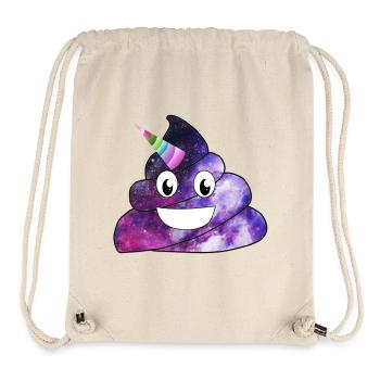 Unicorn Shit Kacke - Stanley/Stella recycelter Gym Bag - Naturweiß - Vorne