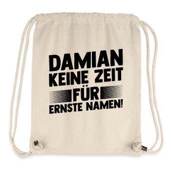 First name Damian - Stanley/Stella Recycled Gym Bag - natural - Front