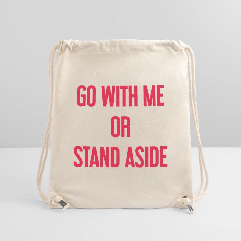 Geh mit oder beiseite Stanley/Stella recycelter Gym Bag