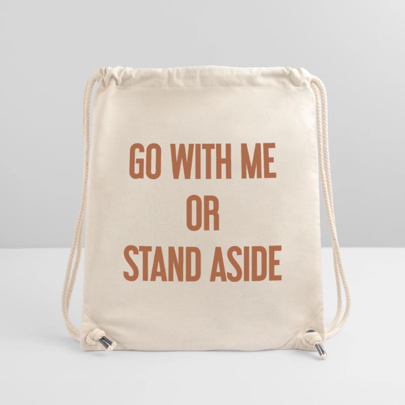 Geh mit oder beiseite Stanley/Stella recycelter Gym Bag