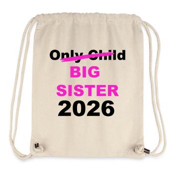 Big Sister 2026 Announcement - Stanley/Stella Recycled Gym Bag - natural - Front