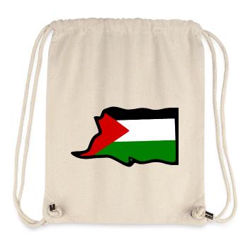 Palestine - Stanley/Stella Recycled Gym Bag - natural - Front