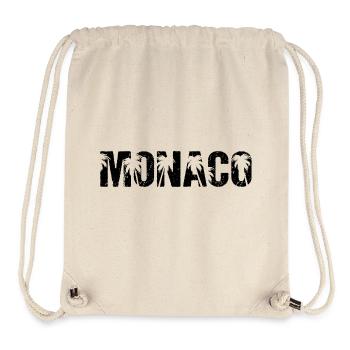 Monaco Palmen - Stanley/Stella recycelter Gym Bag - Naturweiß - Vorne