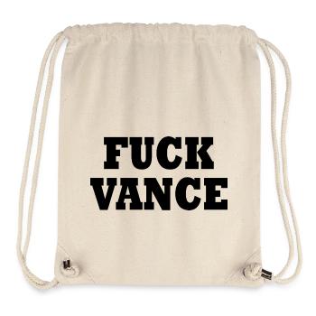 fuck vance - Stanley/Stella Recycled Gym Bag - natural - Front
