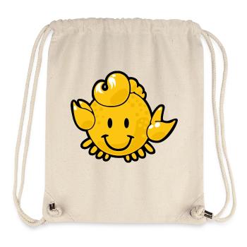 Smiley Scorpion - Stanley/Stella recycelter Gym Bag - Naturweiß - Vorne