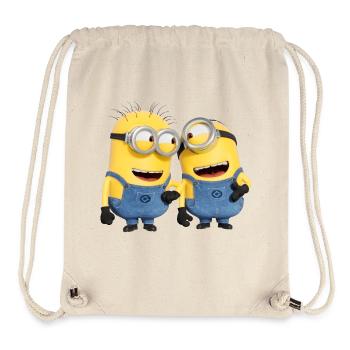 Minions Phil Und Stuart Lustig - Stanley/Stella recycelter Gym Bag - Naturweiß - Vorne