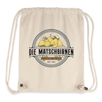 Matschbirnen mehrfarbig 2 - Stanley/Stella recycelter Gym Bag - Naturweiß - Vorne