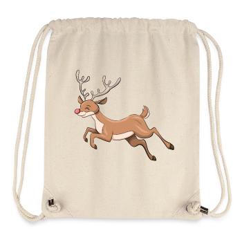 Deer - Stanley/Stella Recycled Gym Bag - natural - Front