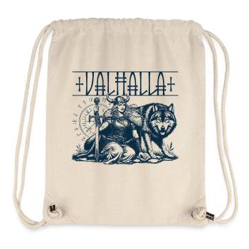 Viking Warrior Freya Valkyrie - Stanley/Stella Recycled Gym Bag - natural - Front
