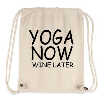 Yoga Meditation Spa - Stanley/Stella Recycled Gym Bag - natural - Front