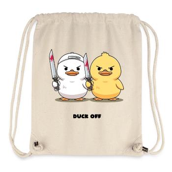 Duck off - Stanley/Stella Recycled Gym Bag - natural - Front