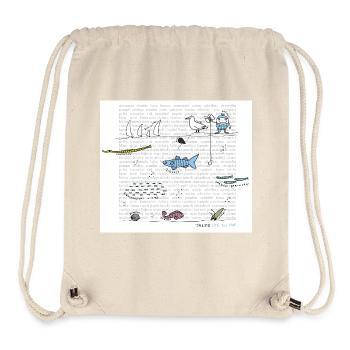 Peseti Rucksack - Stanley/Stella recycelter Gym Bag - Naturweiß - Vorne