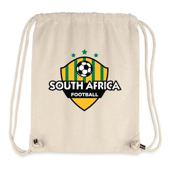 Football Emblem Of South Africa - Stanley/Stella Recycled Gym Bag - natural - Front