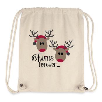 Gemini forever - Stanley/Stella Recycled Gym Bag - natural - Front