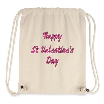 Sankt Valentin - Stanley/Stella recycelter Gym Bag - Naturweiß - Vorne