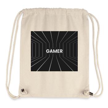 GAMER - Stanley/Stella recycelter Gym Bag - Naturweiß - Vorne