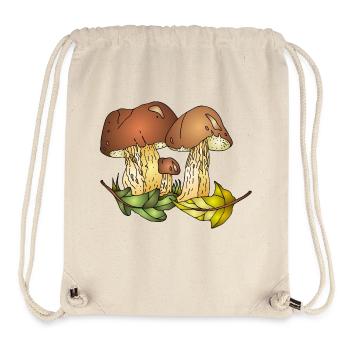 Pilze - Stanley/Stella recycelter Gym Bag - Naturweiß - Vorne