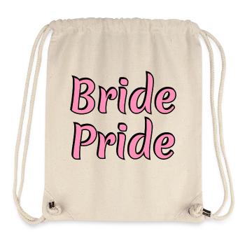 Bride Pride - Stanley/Stella Recycled Gym Bag - natural - Front