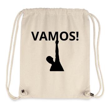 Vamos - Sac à cordon recyclé Stanley/Stella - blanc naturel - Devant