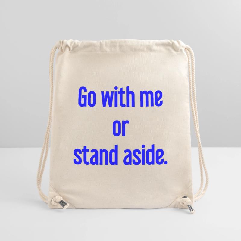 Geh mit oder beiseite Stanley/Stella recycelter Gym Bag