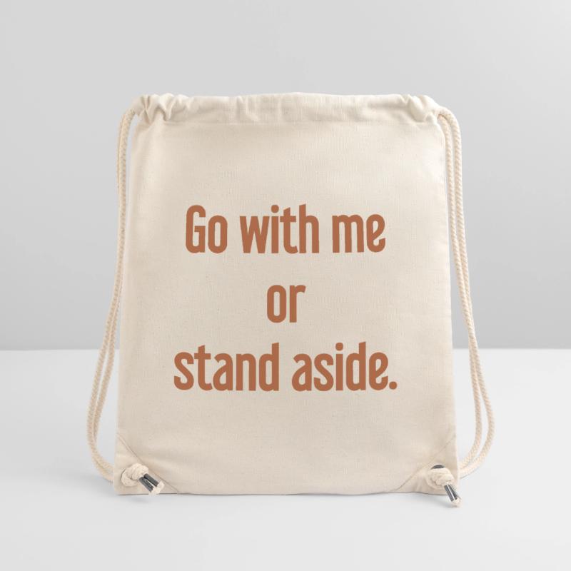 Geh mit oder beiseite Stanley/Stella recycelter Gym Bag