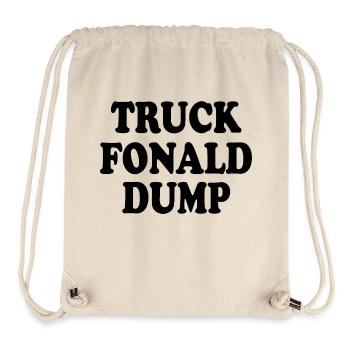 truck fonald dump - Stanley/Stella Recycled Gym Bag - natural - Front