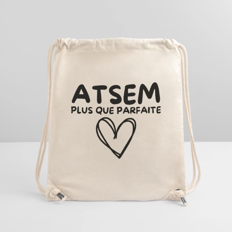 ATSEM plus que parfaite, c’est moi Sac à cordon recyclé Stanley/Stella