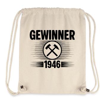 Erzgebirge Gewinner - Stanley/Stella recycelter Gym Bag - Naturweiß - Vorne