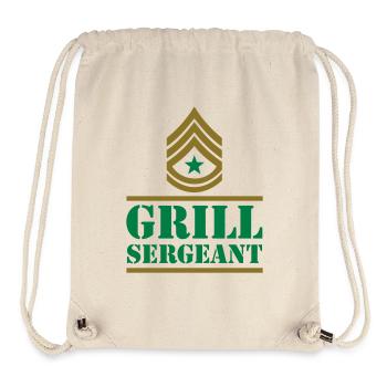 barbecue grill sergeant - Stanley/Stella Recycled Gym Bag - natural - Front