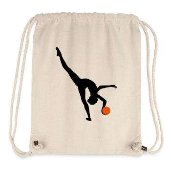 Rhythmic gymnastics - Stanley/Stella Recycled Gym Bag - natural - Front