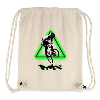 Vélo BMX - Sac à cordon recyclé Stanley/Stella - blanc naturel - Devant