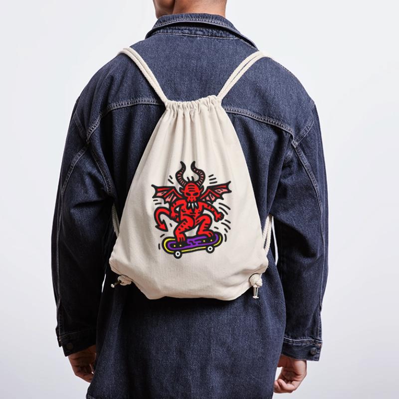 Devil Skateboard Stanley/Stella Recycled Gym Bag