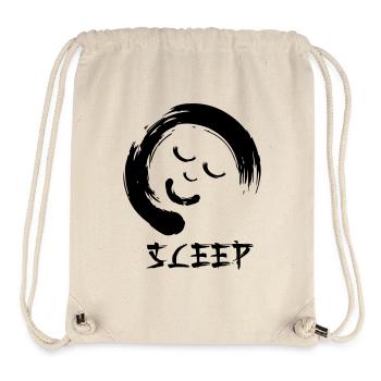 Enzo zen smiley Ensie Schlaf - Stanley/Stella recycelter Gym Bag - Naturweiß - Vorne